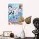 thumbnail image 5 of Mermicorno: Caída de estrellas Cartel de metal, decoración de pared con cartel de metal personalizado, regalos para aficionados, amigos, familia y seres queridos 30x20 cm, 5 of 6