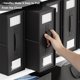 thumbnail image 4 of Caja de almacenamiento plegable SUOCO pack de 6 negra 10 cm × 35 cm × 29 cm, 4 of 7