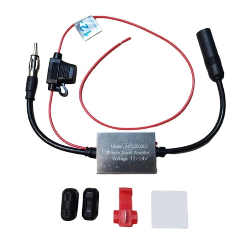 Ioensy - Amplificador De Señal De Antena De Radio Fm Universal Para Coche Rv Camión