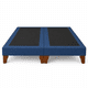 thumbnail image 5 of Cama 2 Plazas Completa Azul | Base Europea + Colchón Mery Desing 22CM + Respaldo Tapizado, 5 of 8