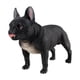 thumbnail image 3 of Estatua De Perros Figurine House -Harming Dormitorio Estantería Simulación Modelo Adorno Negro Bulldog Francés, 3 of 5