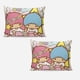 thumbnail image 2 of Little Twin Stars 3-Piece Bedding Set For Kids Boys Girls Adult Cartoon Warm Cute Fashion Holiday Present Gift Bed Sheets, 2 of 5