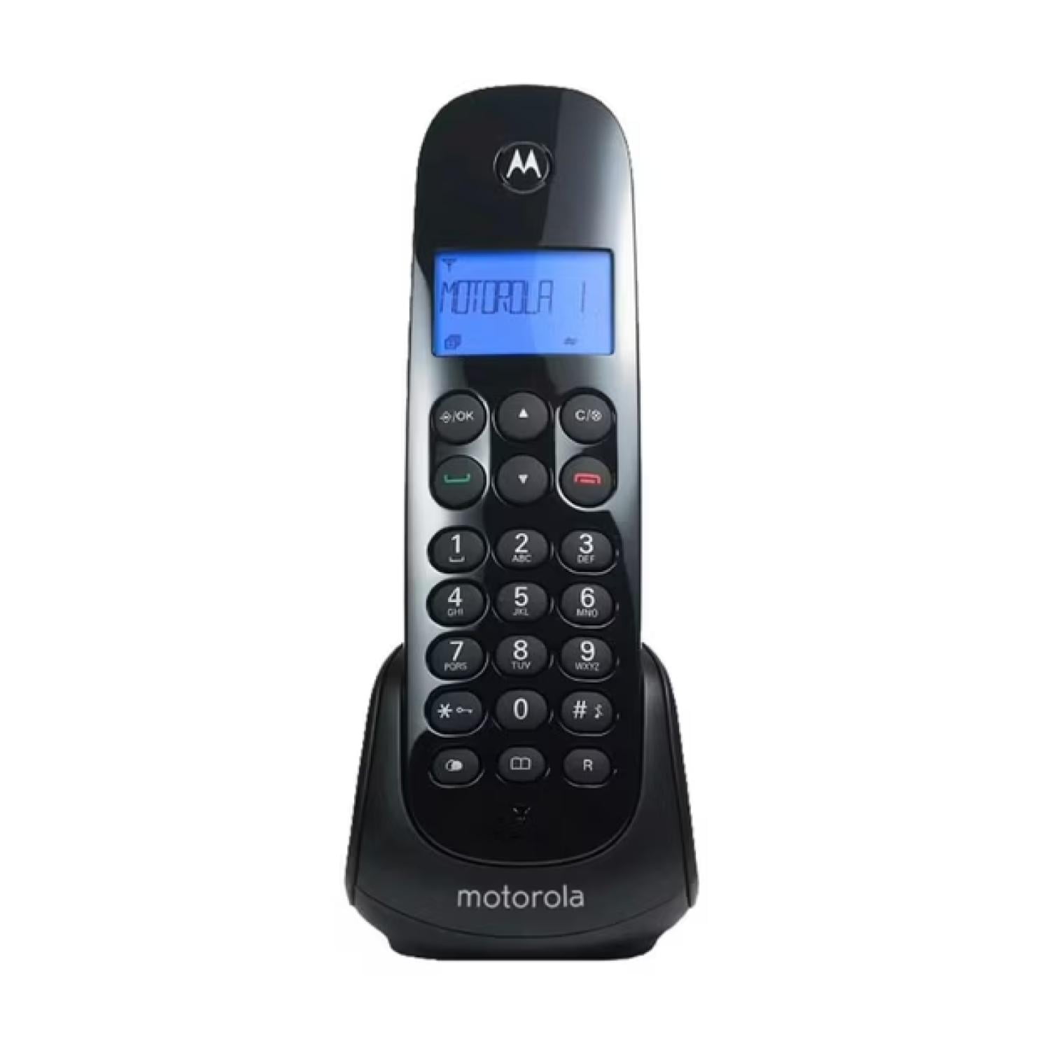 Motorola - Telefono Sobremesa Digital Inalambrico Negro M700
