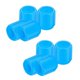 thumbnail image 4 of 8x Tapas De Válvula De Neumático De Coche Tapas De Neumático De Bicicleta Iluminadas Para Bicicleta Motocicleta Azul, 4 of 5