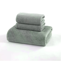 Genérico - Toallas 50X90 Cm Pack De 2 Color Verde