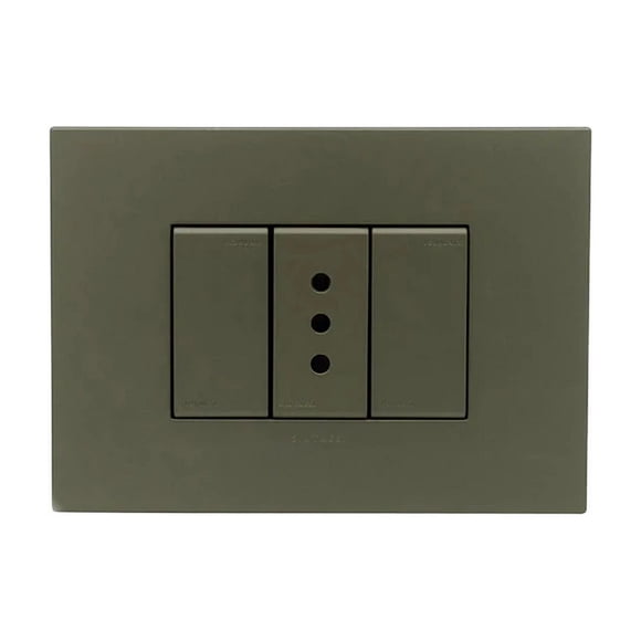Enchufe Simple armado 10A Arena S44 Sinthesi