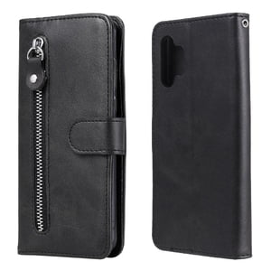 Gangxun - Funda Con Cremallera Para Samsung Galaxy A32 5G, Carcasa Cartera De Cuero Pu Con Soporte Y Tarjetero