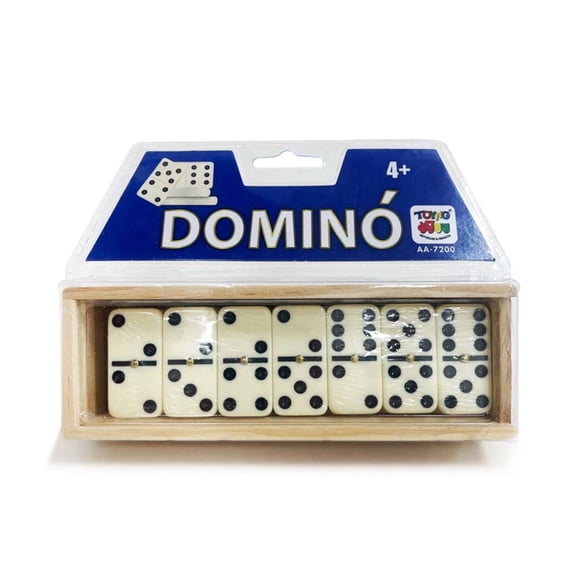 Juego de Mesa Dominó Madera