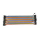 thumbnail image 4 of Dupont Jumper Wire Breadboard Jumper Wire Surtido Kit 40pcs F A F 30cm, 4 of 5