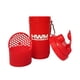 thumbnail image 2 of Botella Shaker Pvc Rojo, 2 of 2