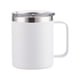 thumbnail image 1 of Taza De Café Aislada De Acero Inoxidable A Prueba De Fugas Para Salón Restaurante Camping Blanco, 1 of 3