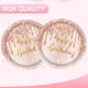 thumbnail image 4 of Platos de fiesta Cekivina Rose Gold, 23 cm, papel desechable, 20 unidades, 4 of 6