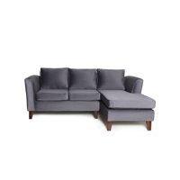 Barra Design - Seccional Ema Derecho Felpa Gris