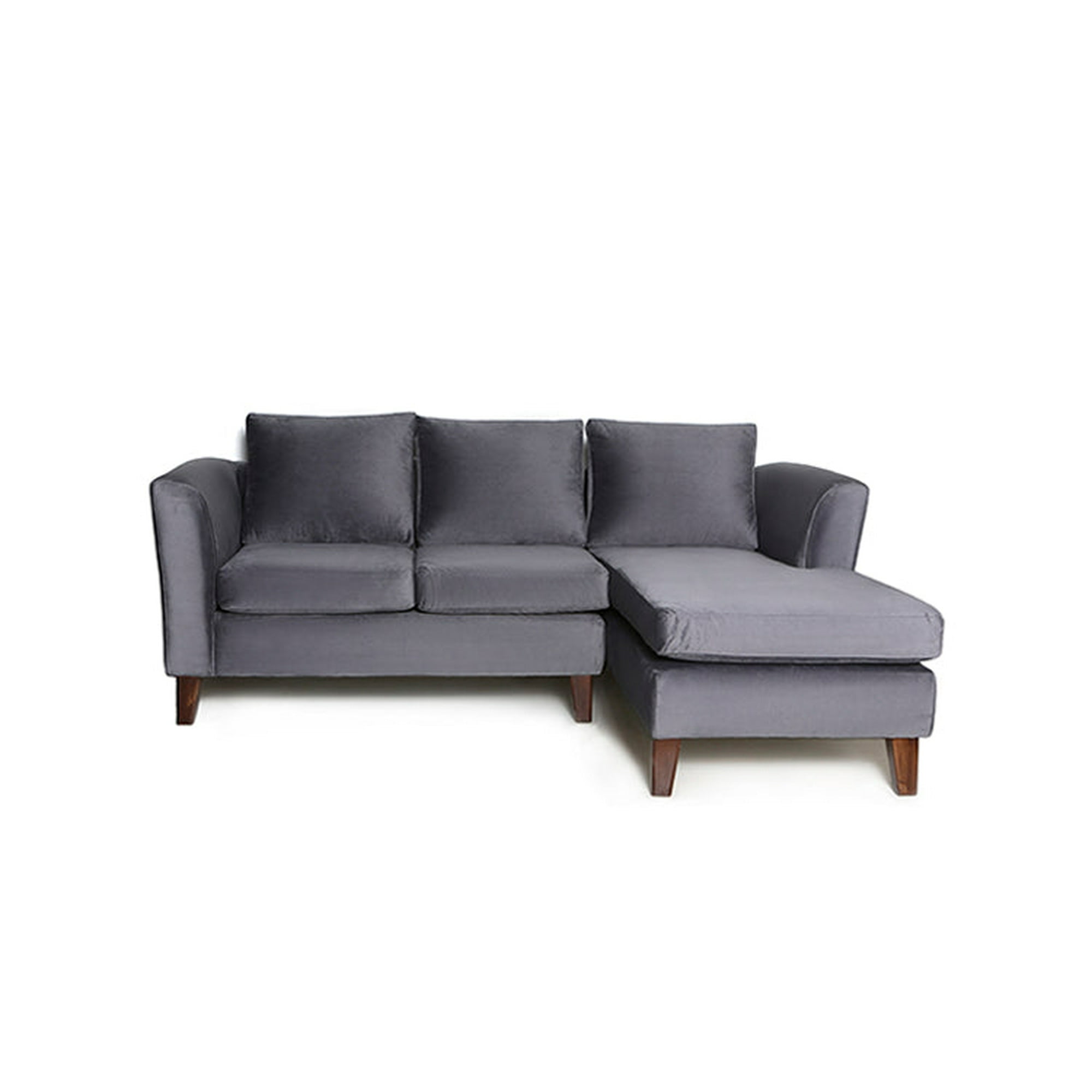 Barra Design - Seccional Ema Derecho Felpa Gris