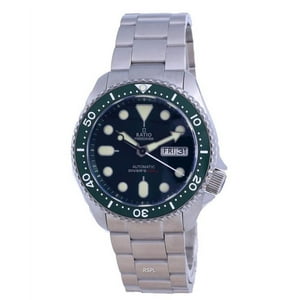 Reloj Ratio Freediver Con Esfera Verde