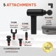 thumbnail image 3 of Pistola de masaje Sharper Image Powerboost con 5 accesorios, 3 of 8