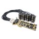 thumbnail image 1 of Tarjeta de serie PCI Express StarTech PEX16S550LP 16 RS232, 1 of 8