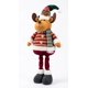 thumbnail image 1 of Reno Navideño Patas Extensibles 70 Cm Muñeco Peluche Rojo, 1 of 7