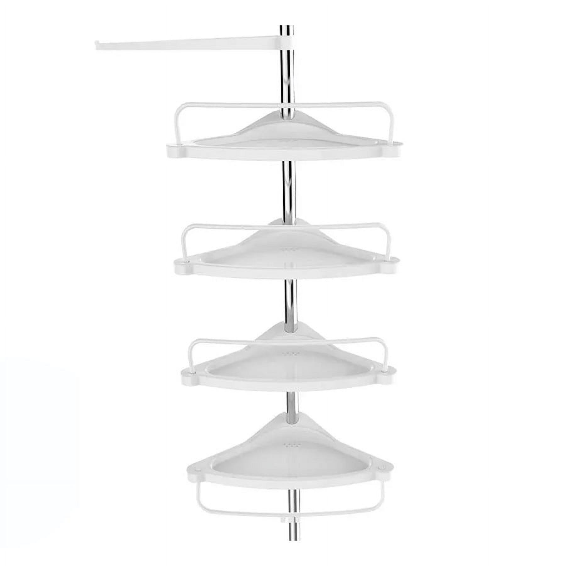 Aventura Store - Organizador Esquinero Ajustable 4 Niveles Para Baño