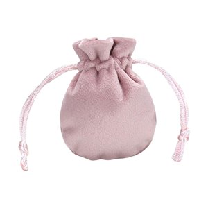 Magideal - Bolsa Organizadora Para Joyas, Almacenamiento, Bolsa Navideña Con Cordón, Bolsa De Regalo De Terciopelo Para Anillos, Pulseras, Colgantes Y Dijes De S Rosa Claro 65X85Cm