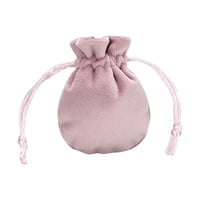 Magideal - Bolsa Organizadora Para Joyas, Almacenamiento, Bolsa Navideña Con Cordón, Bolsa De Regalo De Terciopelo Para Anillos, Pulseras, Colgantes Y Dijes De S Rosa Claro 65X85Cm