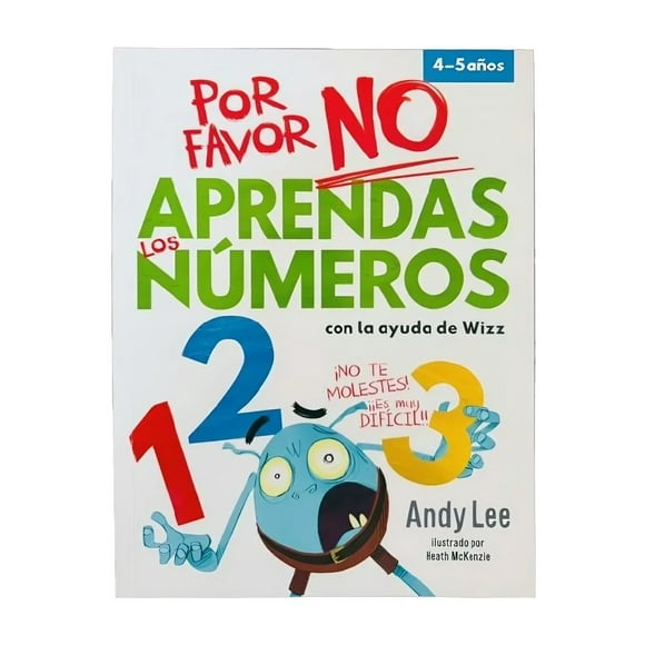 Libro Por Favor No Aprendas Números Andy Lee