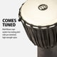 thumbnail image 2 of Djembe Drum Meinl, percusión, madera de caoba africana, 12 x 24 cm, 2 of 7