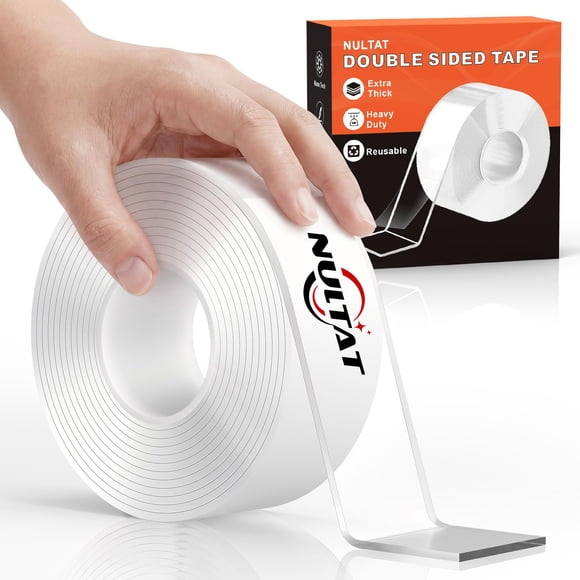 Cinta doble faz NULTAT de alta resistencia 3 cm x 3 m