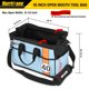 thumbnail image 4 of Bolsa para herramientas HURRICANE H16 con base impermeable de boca ancha, azul, 4 of 8