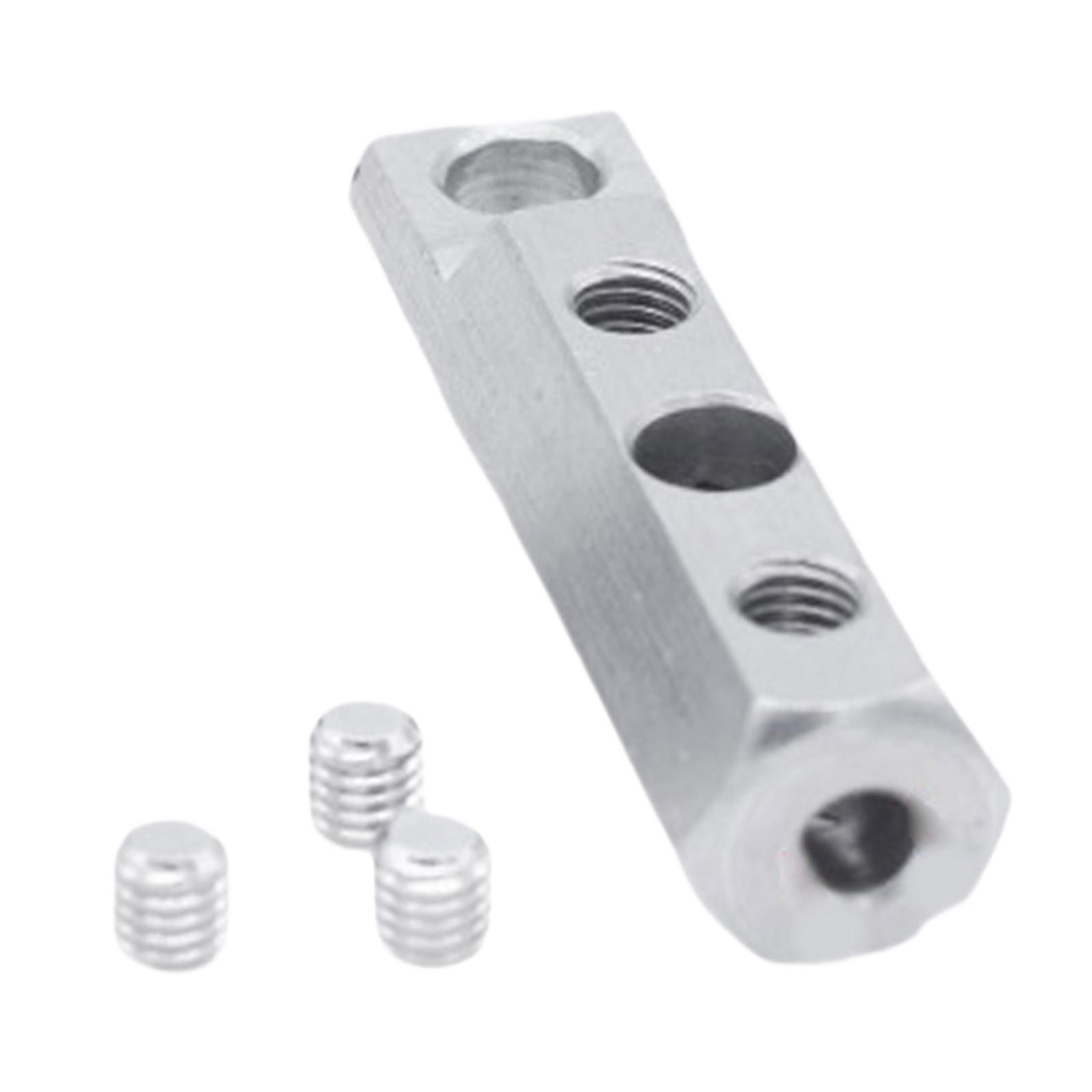 Magideal - Accesorio De Entrenamiento Equipos De Fitness Cable De Polea Para Fuerza De Antebrazo Repuesto De Máquina De Pesas Adaptador Para Rutinas De Tríceps Conector De 80Mm