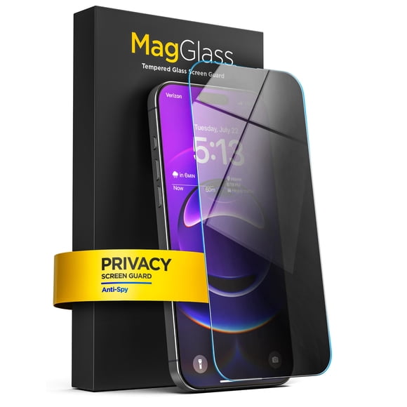 Protector de Pantalla MagGlass iPhone 17 Pro 6.3" Anti-Espía