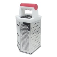 Genérico - Rallador Acero Inoxidable Verduras 6 Lados