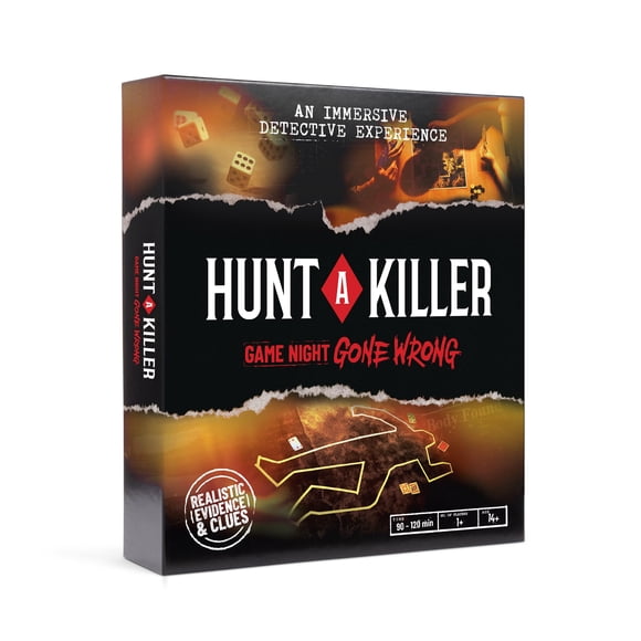Juego de Mesa Hunt A Killer: Noche de Juego que Salió Mal