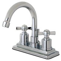 Grifo De Lavabo Kingston Brass Millennium Ks8661Zx 4