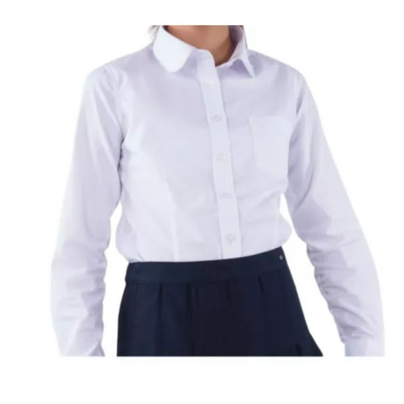 Camisa Clásica Escolar Niña Blanca Colegio