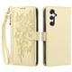 thumbnail image 2 of Funda Billetera Floral en Relieve samsung galaxy A15 4G con Tarjetero y Cremallera Blanco, 2 of 6