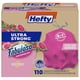 thumbnail image 1 of Bolsas De Basura Ultra Strong 13 Galones 110 Bolsas Rosas, 1 of 9