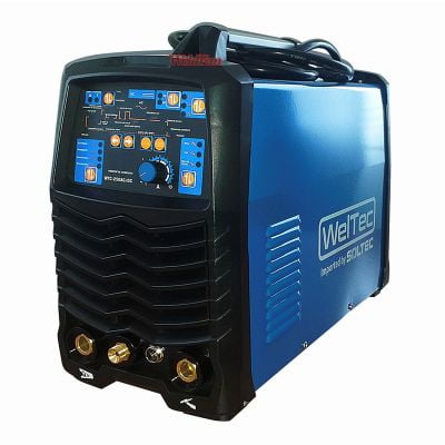 Weltec - Maquina De Soldar Wtc-250 Ac/dc Para Aluminio, Inoxidable Y Carbono.