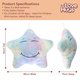 thumbnail image 3 of Juguete de peluche Sensory Light Up con forma de estrella LoveHugs Musical para recién nacido, 3 of 3
