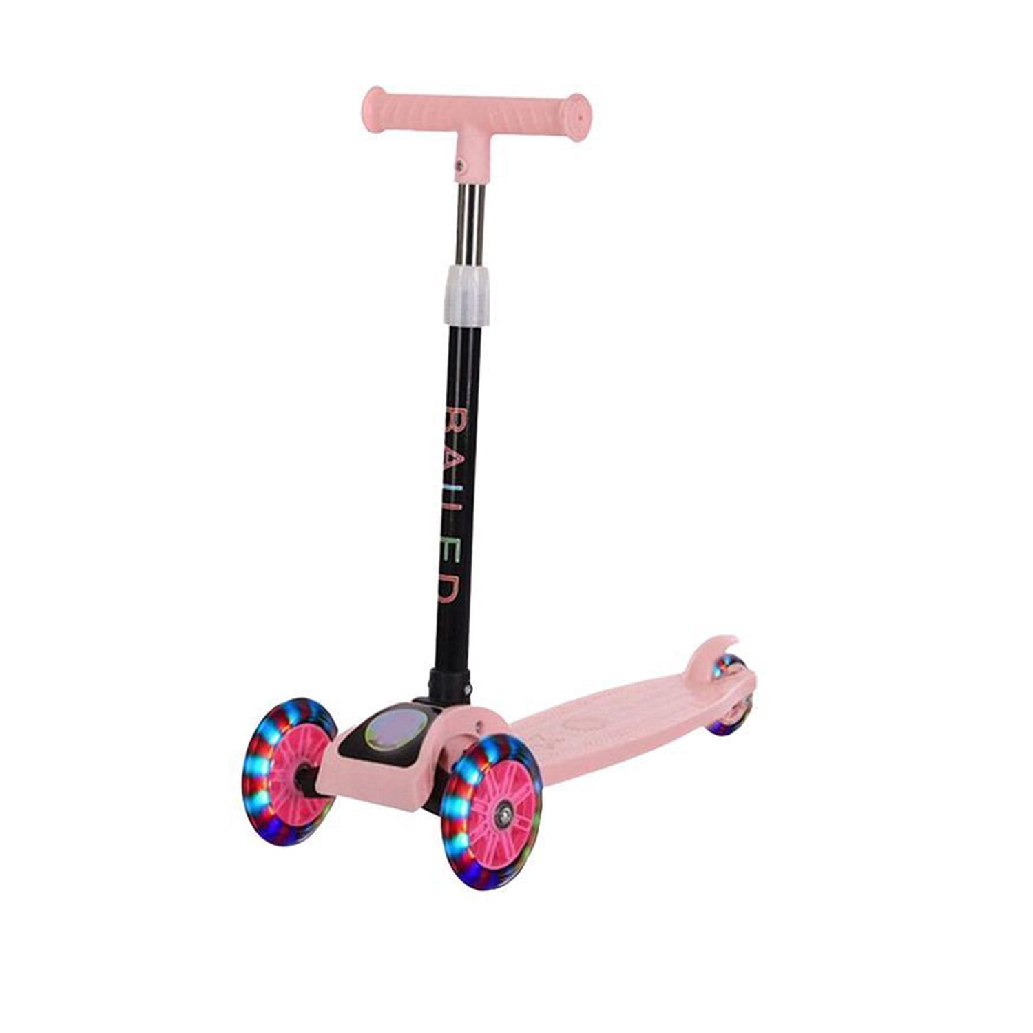 De Todo Y Más - Scooter Con Luces Para Niños / Niñas Rosado