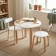thumbnail image 2 of Set Mesa y 2 Sillas Infantil Sitte Relan Simil Madera Nórdico, 2 of 10