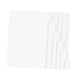 thumbnail image 2 of Carpeta de 6 sábanas, dividiendo hojas para uso diario, papel de cuaderno, carpeta de cuchillas sueltas transparentes, papel de 6 años para viajes uni A6, 2 of 5
