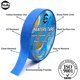 thumbnail image 2 of Cinta de pintor azul DOAY 1,3 cm × 27 m – Pack de 4, 2 of 9