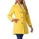 thumbnail image 4 of INSPIRE CHIC Abrigos de Mujer Abrigo Largo de Invierno con Botones Sencillos S Amarillo, 4 of 6