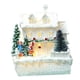 thumbnail image 5 of Casa De Navidad Iluminación De Pueblo LED Acento Cabina Familiar Decoración De Mesa Interior Dos Niños, 5 of 5