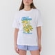 thumbnail image 3 of Polera Mujer Oversize Manga Corta Blanco Corona, 3 of 5