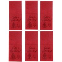 Oem - Fundas Para Cubiertos Navideña Porta Cubierto Servicios