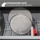 thumbnail image 2 of Splatter Guard ALPHA LIVING para sartén y colador de alimentos, 2 of 3