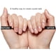 thumbnail image 3 of Lima de uñas de cristal premium con estuche, Crystal Diamond Salon, el mejor pulidor de uñas de belleza para uñas naturales y acrílicas, regalo de Navidad para mujer y hombre, color albaricoque., 3 of 7