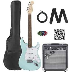 Guitarra Eléctrica Fender Squier Stratocaster Daphne Blue